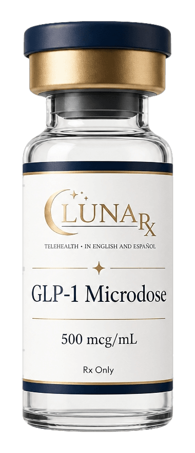 GLP-1 Microdose — LunaRx vial